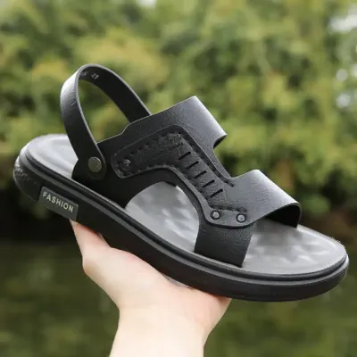 GENUINE LEATHER MEN'S BEACH SANDALS